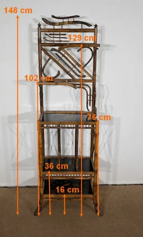 BAMBOE PLANKEN en CONSOLETAFELS
