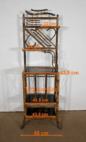 BAMBOE PLANKEN en CONSOLETAFELS