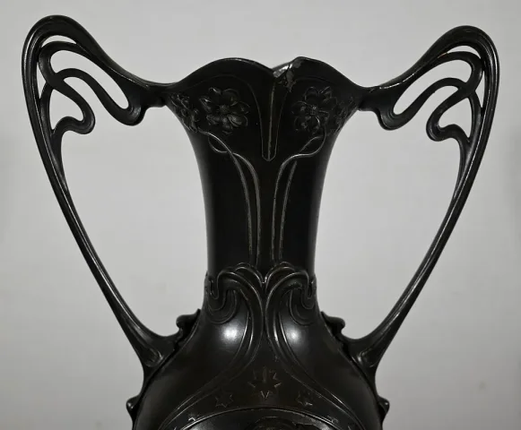 VASI IN PELTRO PERIODO ART NOUVEAU