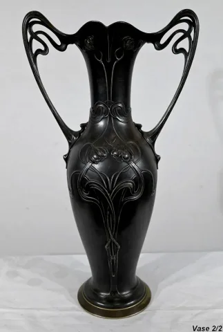 VASI IN PELTRO PERIODO ART NOUVEAU