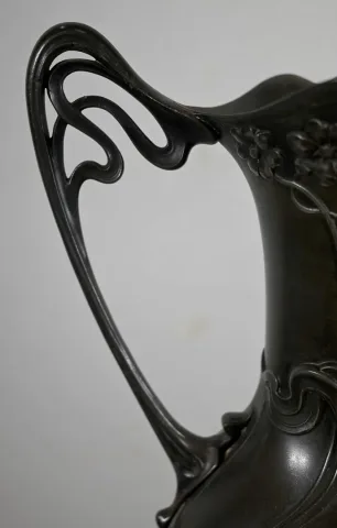 VASI IN PELTRO PERIODO ART NOUVEAU