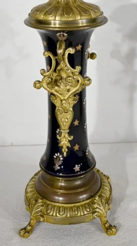 Importante Garniture de Cheminée en Bronze Doré – Fin XIXe