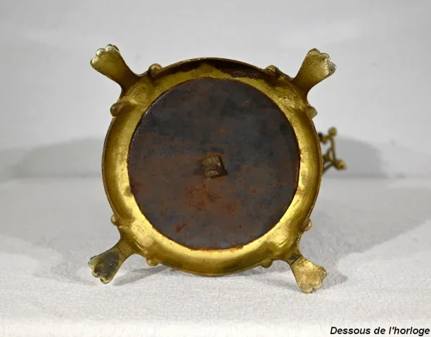 Importante Garniture de Cheminée en Bronze Doré – Fin XIXe