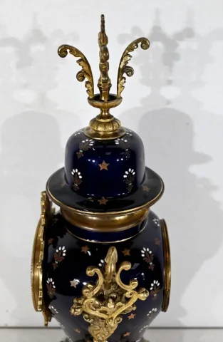 Importante Garniture de Cheminée en Bronze Doré – Fin XIXe