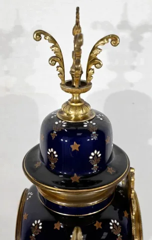 Importante Garniture de Cheminée en Bronze Doré – Fin XIXe