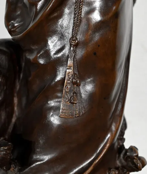 BRONZESKULPTUR von A. GAUDEZ