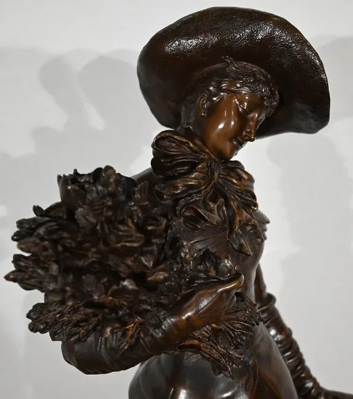 BRONZESKULPTUR von A. GAUDEZ
