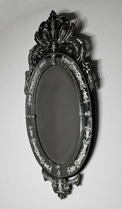 Miroir Ovale Vénitien - 1940