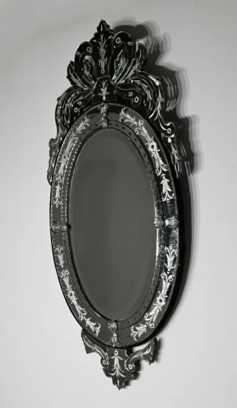 Miroir Ovale Vénitien - 1940