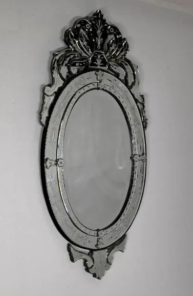 Miroir Ovale Vénitien - 1940