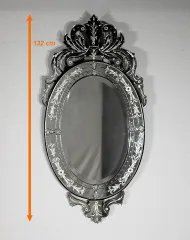 Miroir Ovale Vénitien - 1940