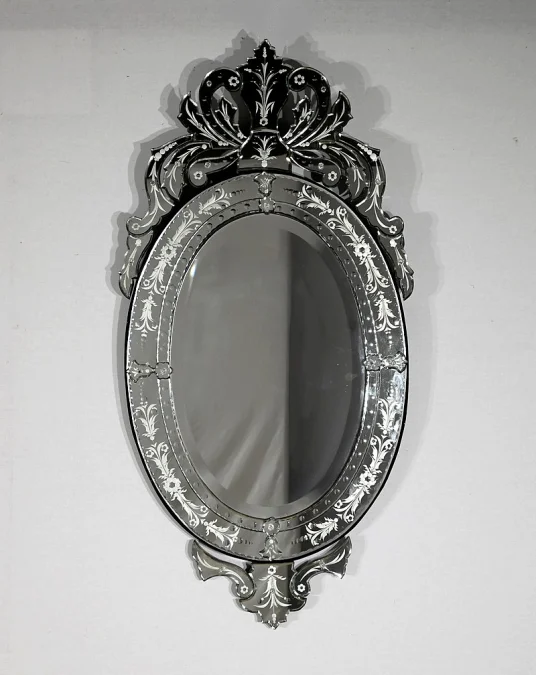 Miroir Ovale Vénitien - 1940