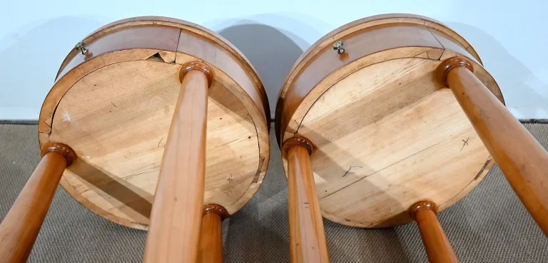 PAAR TISCHE IM FRANZÖSISCHEN EMPIRE-STIL