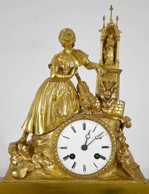 NAPOLEON III PERIOD CLOCK