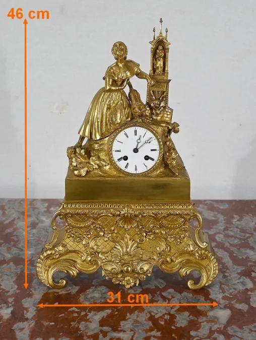 NAPOLEON III PERIOD CLOCK