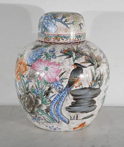 Important Pot à Couvercle, Chine - Début XXe