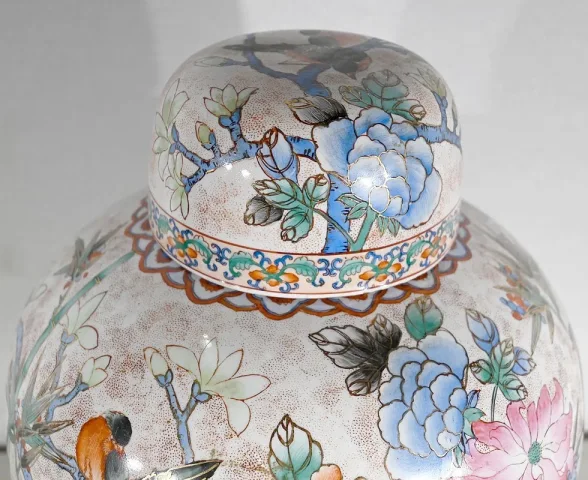 Important Pot à Couvercle, Chine - Début XXe
