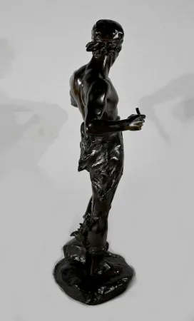 BRONZESTATUETTE von Edouard DROUOT
