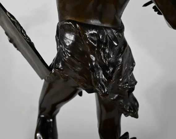BRONZESTATUETTE von Edouard DROUOT