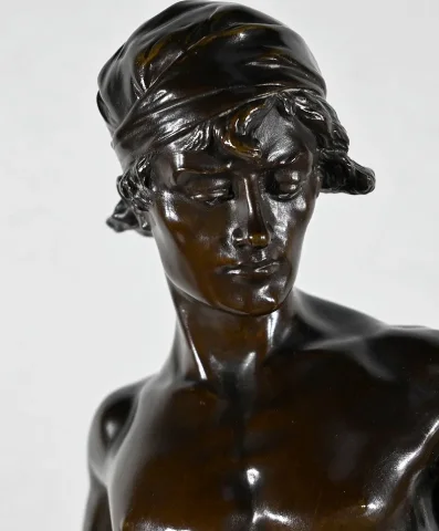 Important Bronze « Allégorie de la Poésie », d’ E. Drouot – 1900