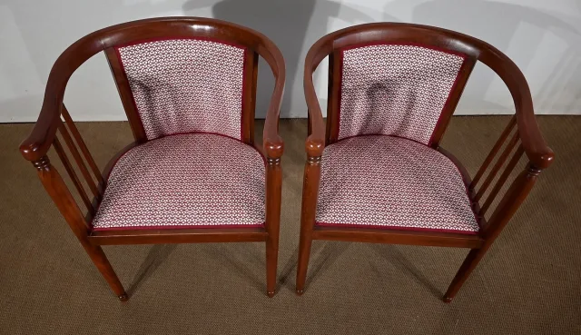 Ensemble de Salon en Hêtre massif, Art déco  – 1940