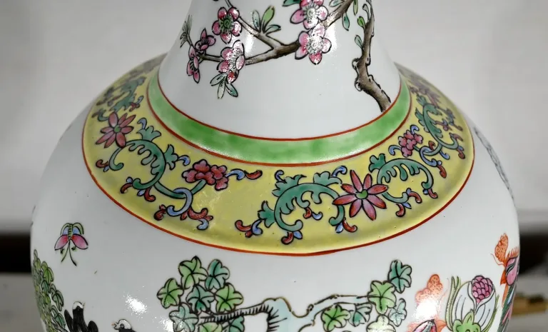 PAAR CHINESISCHER PORZELLANVASEN