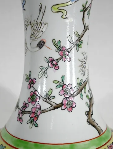 Importante Lampe en Porcelaine de Chine – 1960