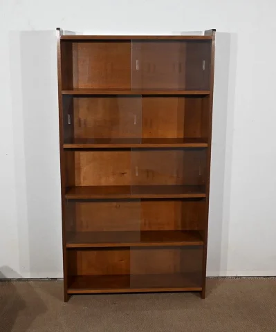 Bibliothèque vitrée par D. Rozaffy - 1960