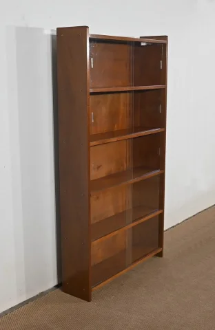 Bibliothèque vitrée par D. Rozaffy - 1960
