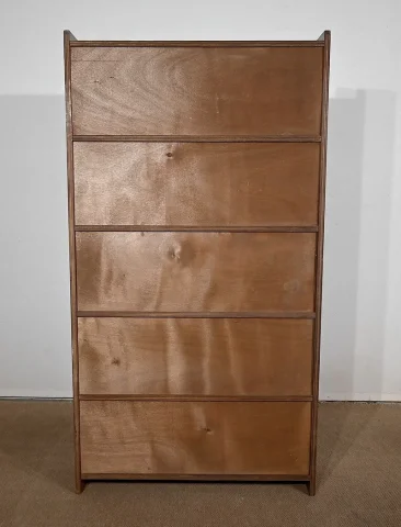 Bibliothèque vitrée par D. Rozaffy - 1960