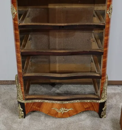 Secrétaire Semainier en Bois Précieux, époque Napoléon III – Milieu XIXe