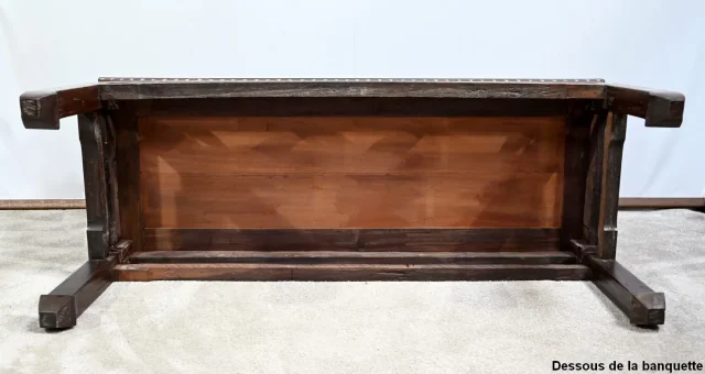 Petite Banquette Indochinoise en Palissandre – Fin XIXe