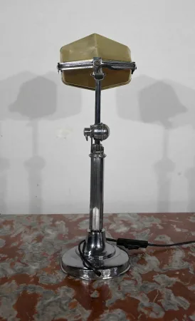 Lampe de Bureau en Métal, d’après le modèle Pirouett’, Art déco  – 1930