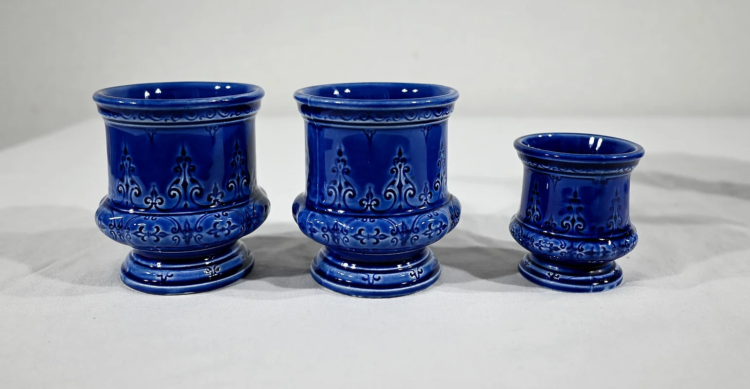 Rare Service 5 pièces en Faïence de Choisy-le-Roy, Hauttin Boulenger & Cie – Début XXe
