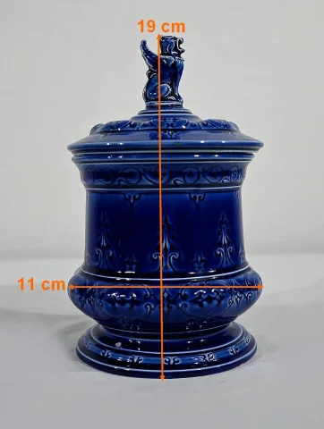 Rare Service 5 pièces en Faïence de Choisy-le-Roy, Hauttin Boulenger & Cie – Début XXe