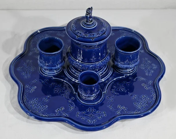 Rare Service 5 pièces en Faïence de Choisy-le-Roy, Hauttin Boulenger & Cie – Début XXe