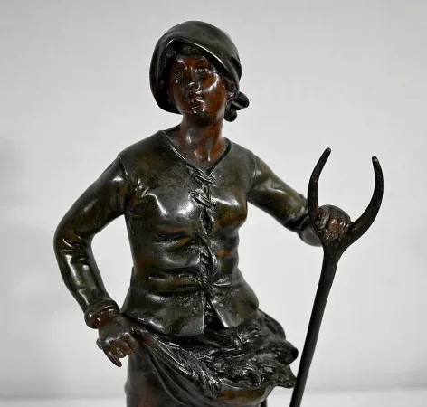 SPELTER  SCULPTURE  after F. MOREAU