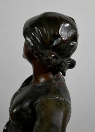 SPELTER  SCULPTURE  after F. MOREAU