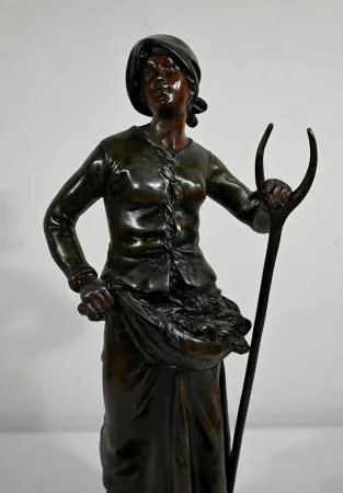 SPELTER  SCULPTURE  after F. MOREAU