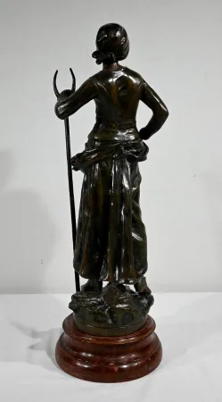 SPELTER  SCULPTURE  after F. MOREAU
