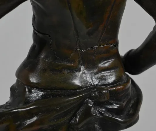SPELTER  SCULPTURE  after F. MOREAU