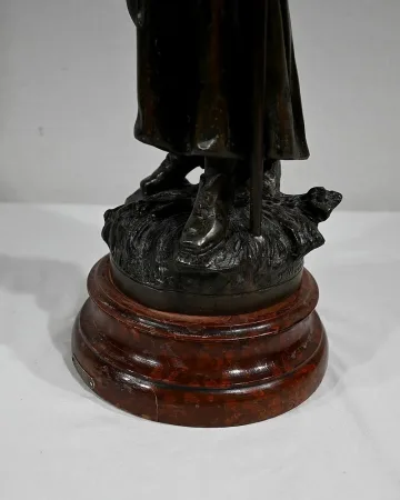 SPELTER  SCULPTURE  after F. MOREAU