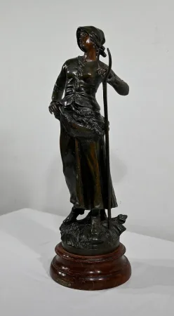 SPELTER  SCULPTURE  after F. MOREAU