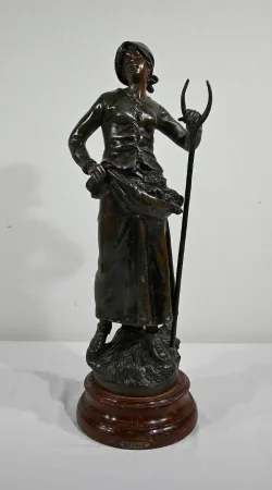 SPELTER  SCULPTURE  after F. MOREAU
