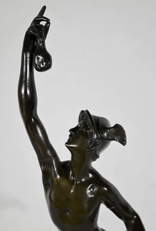 BRONZESTATUETTE nach J. DE BOLOGNE