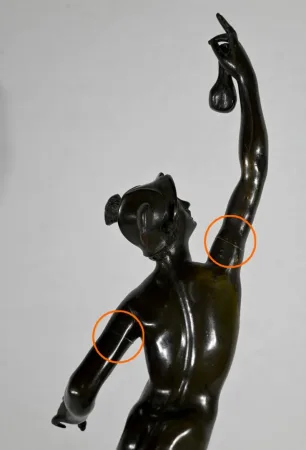 BRONZESTATUETTE nach J. DE BOLOGNE
