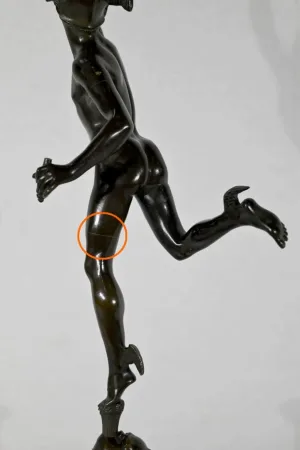 BRONZESTATUETTE nach J. DE BOLOGNE