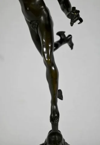 Bronze « Mercure Volant », d’après J. De Bologne – Fin XIXe