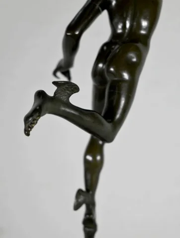 Bronze « Mercure Volant », d’après J. De Bologne – Fin XIXe