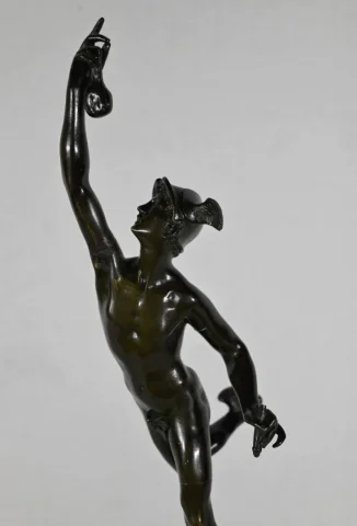 Bronze « Mercure Volant », d’après J. De Bologne – Fin XIXe